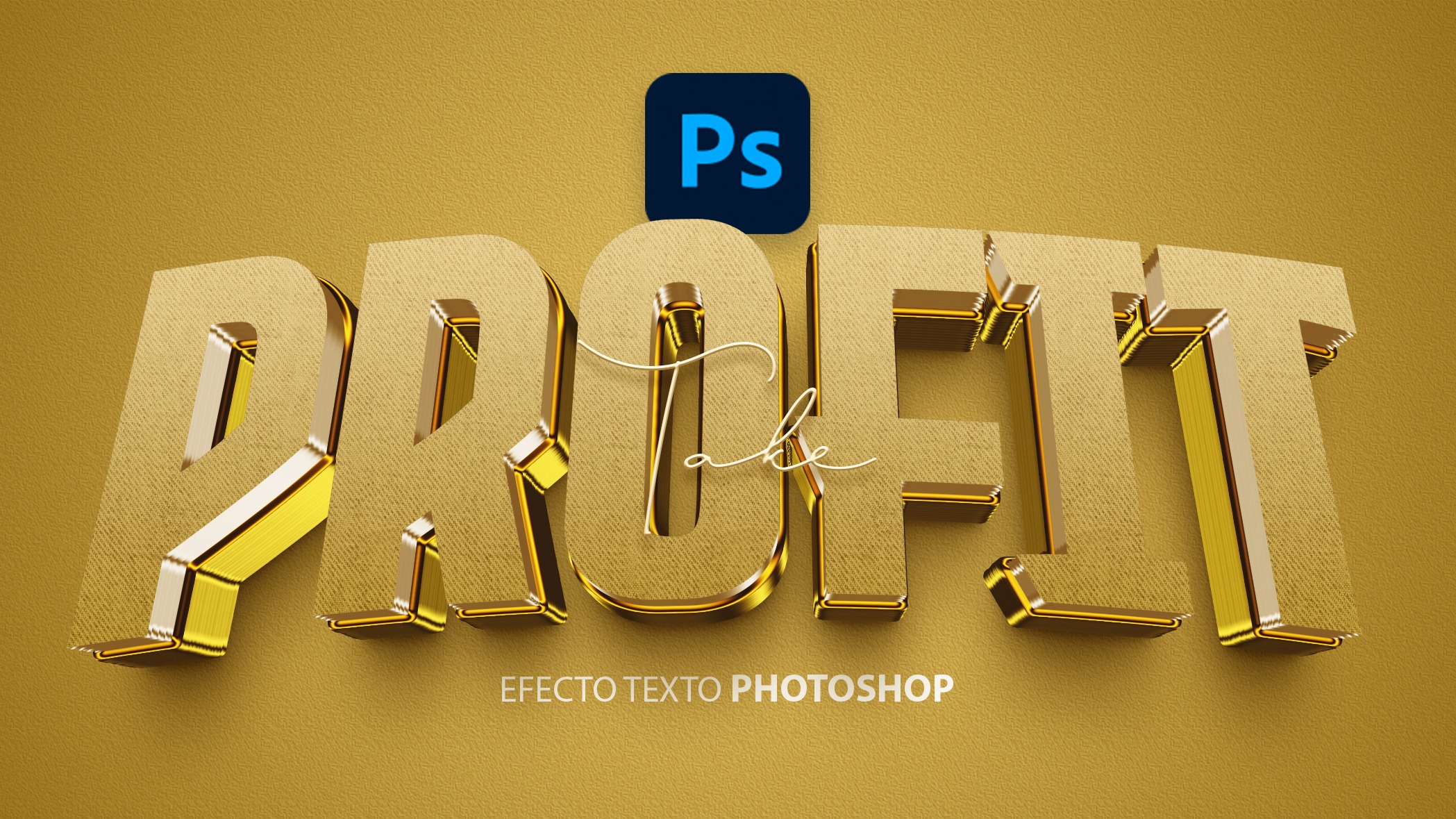 how-to-make-3d-text-effect-photoshop-aprende-facil